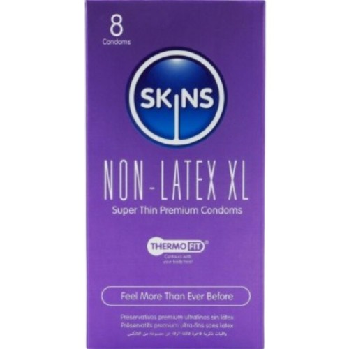 SKINS - LATEX-FREE CONDOMS XL PACK OF 4